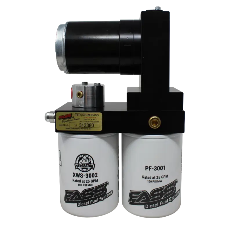 FASS Class 8 165gph/16-18psi Titanium Signature Series Fuel Air Separation System - Truck & Automotive