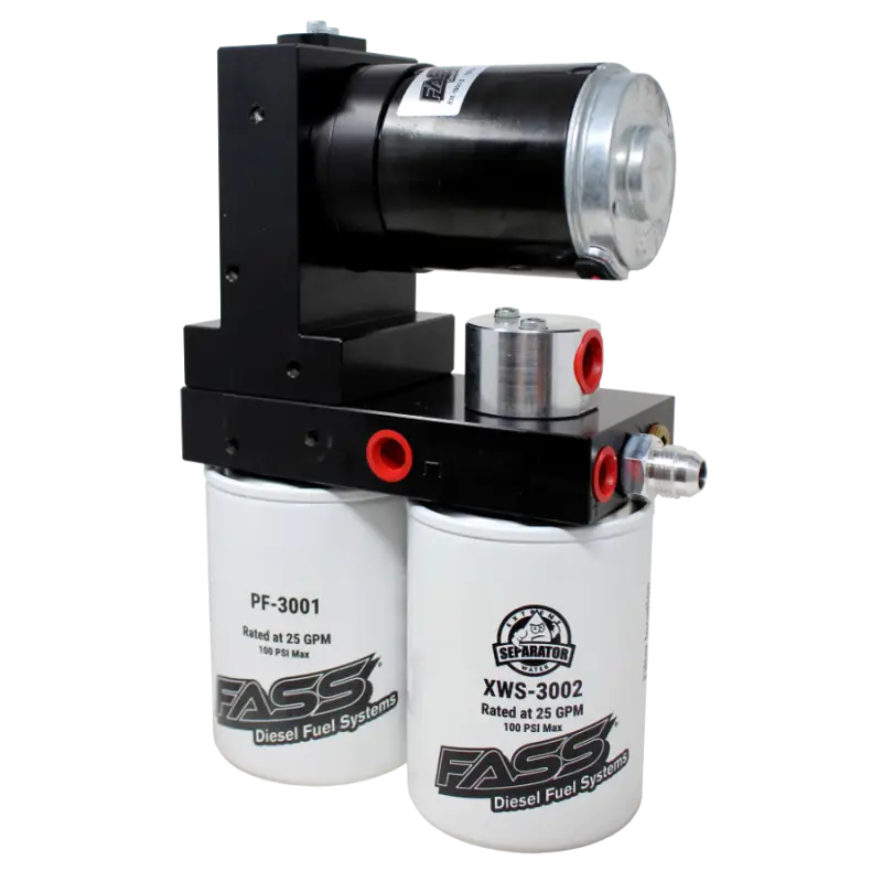 FASS Class 8 165gph/16-18psi Titanium Signature Series Fuel Air Separation System - Truck & Automotive