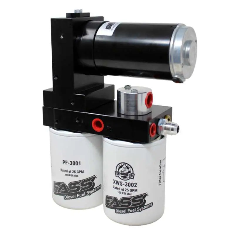 FASS Fuel Systems FASS Class 8 250gph/16-18psi Titanium Signature Series Fuel Air Separation System