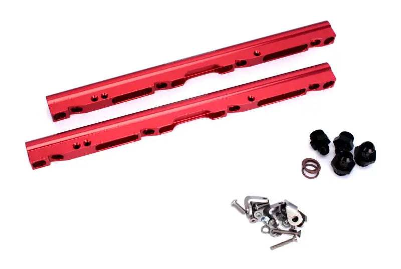 FAST Billet Fuel Rail Kit for LSXR with larger internal diameter for increased fuel volume, ensuring better fuel distribution and greater horsepower; includes billet fuel rails and mounting brackets, ideal for LS1/LS6 engines, Truck & Automotive, AVADA - Best Sellers