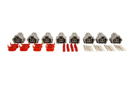 FAST DENSO Fuel Injector Connector Set showing automotive fuel injector connector parts
