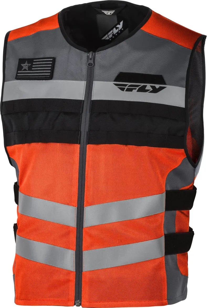 #6179 478-6002~3 FLY RACING Fast Pass Vest Neon Orange Sm/Md