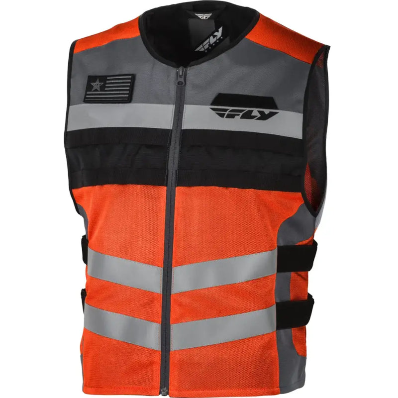 #6179 478-6002~3 FLY RACING Fast Pass Vest Neon Orange Sm/Md