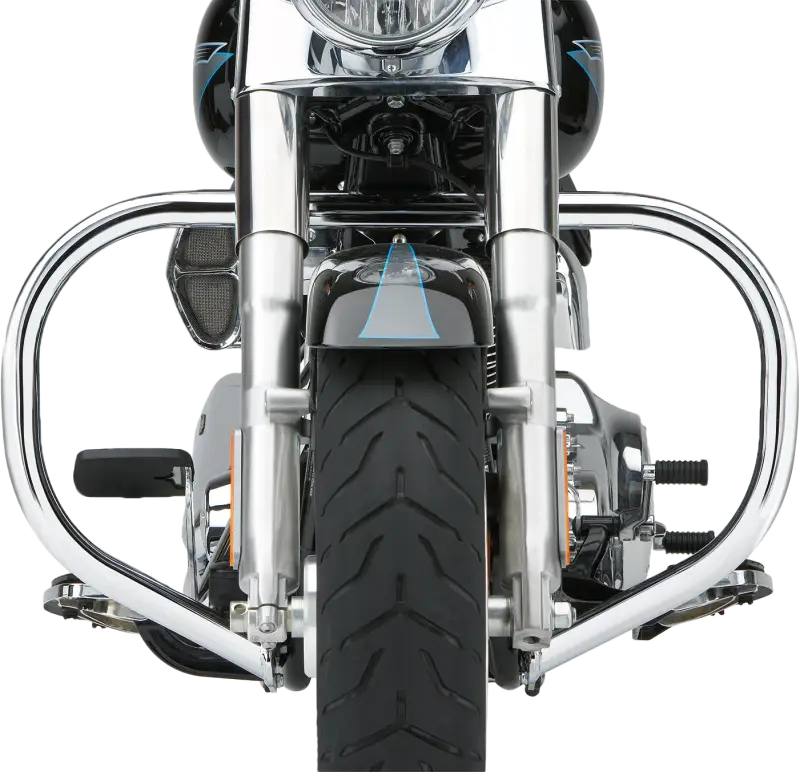 Fatty Freeway Bars 1.5" Chrome Flst (Exc Flstc) 00 17 - COBRA