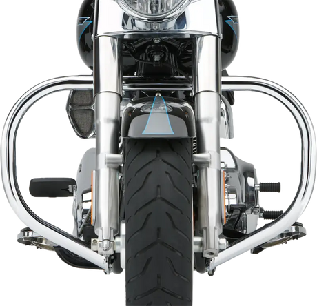 Fatty Freeway Bars 1.5" Chrome Flst (Exc Flstc) 00 17 - COBRA