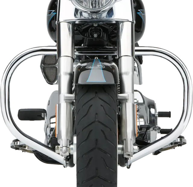 Fatty Freeway Bars 1.5" Chrome Flst (Exc Flstc) 00 17 - COBRA