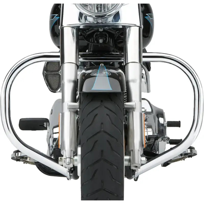 Fatty Freeway Bars 1.5" Chrome Flst (Exc Flstc) 00 17 - COBRA