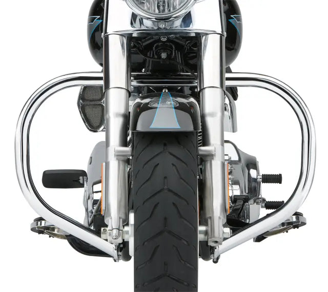 Fatty Freeway Bars 1.5" Chrome Fxd/B/C 91 17 - COBRA