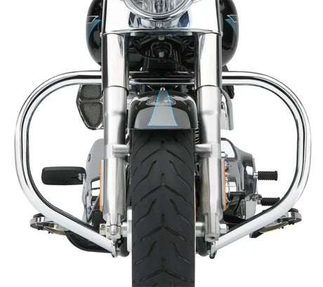 Fatty Freeway Bars 1.5" Chrome Flstc 00 17 - COBRA