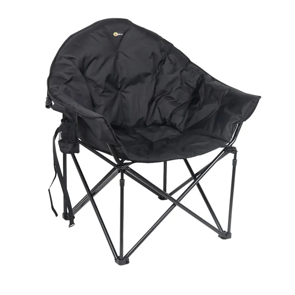 Faulkner 49570H Camping Chair - Black