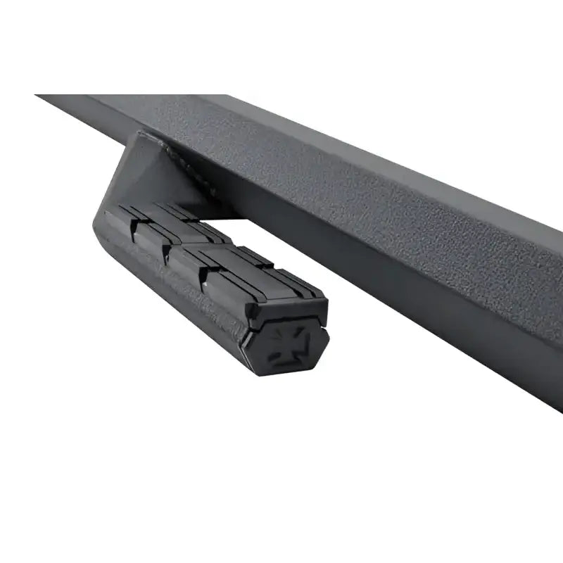FB-9481 Ironcross Ford Bronco sidearm steps with black rubber grip and power outlet