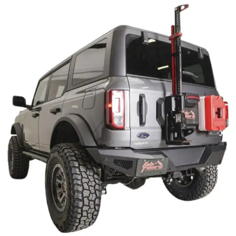 FB21-Z5251-1 Fab Fours bumper on a Ford vehicle showcasing sleek, durable design and superior protection.