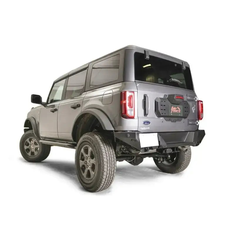 Fab Fours FB21-Z5251-1 rear bumper on a 21-22 Ford Bronco providing enhanced style and superior protection.
