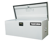 Tradesman Steel Job Site Box/Chest (Light Duty/Large) (42.75in.) - White - 88048