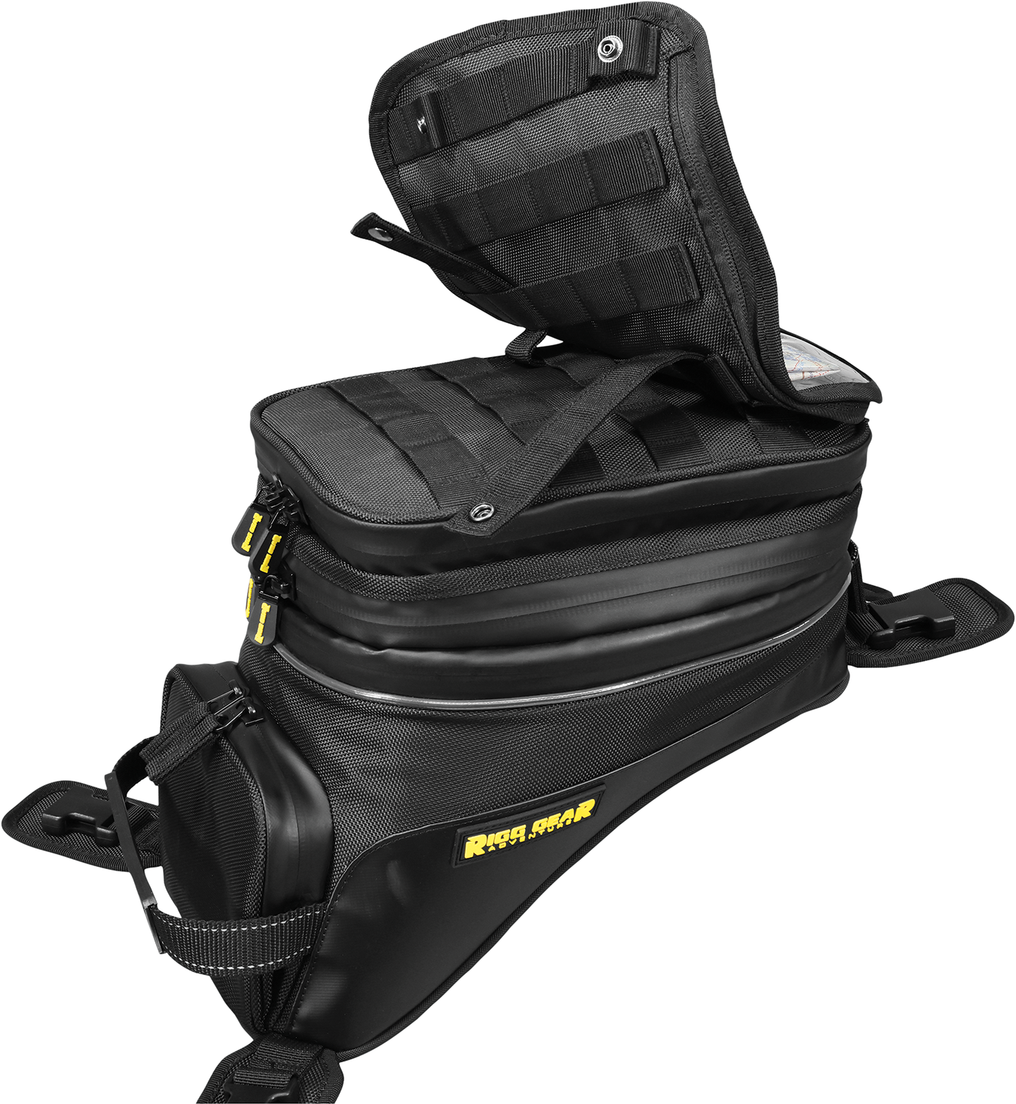 Nelson-Rigg Trails End GA Map Pocket Luggage RG-ADV-MAP - Black