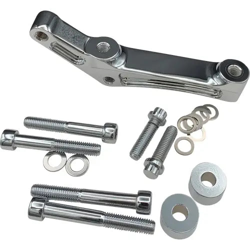FBAXCC-13RH Hawg Halters Inc Caliper Adt Brkt 13 Inch Rtr Rh For Stk Caliper Chrome