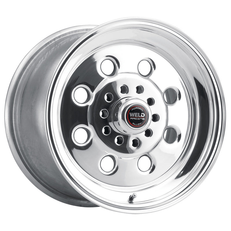 Weld 90-54030 Weld Draglite 15x3.5 / 4x108 & 4x4.5 BP / 1.375in. BS Polished Wheel - Non-Beadlock