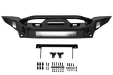 FBJL-07 DV8 Jeep Wrangler Jl & Gladiator Jt front bumper with hardware kit for enhanced performance and durability.