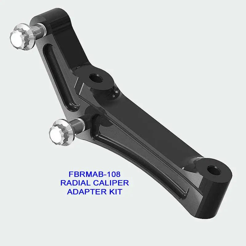 FBRMCC-108 Hawg Halters Inc Radial Mount Adapt Bracket Univ Rh/Lh Chrome - RV and Auto Parts
