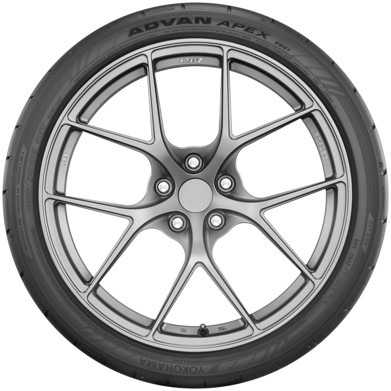 Yokohama Tire 110160109 Yokohama Advan Apex V601 Tire - 245/40R18 97Y