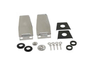 Kentrol 30516 Kentrol 87-06 Jeep Wrangler TJ/YJ Hardtop Liftgate Hinge Pair - Polished Silver