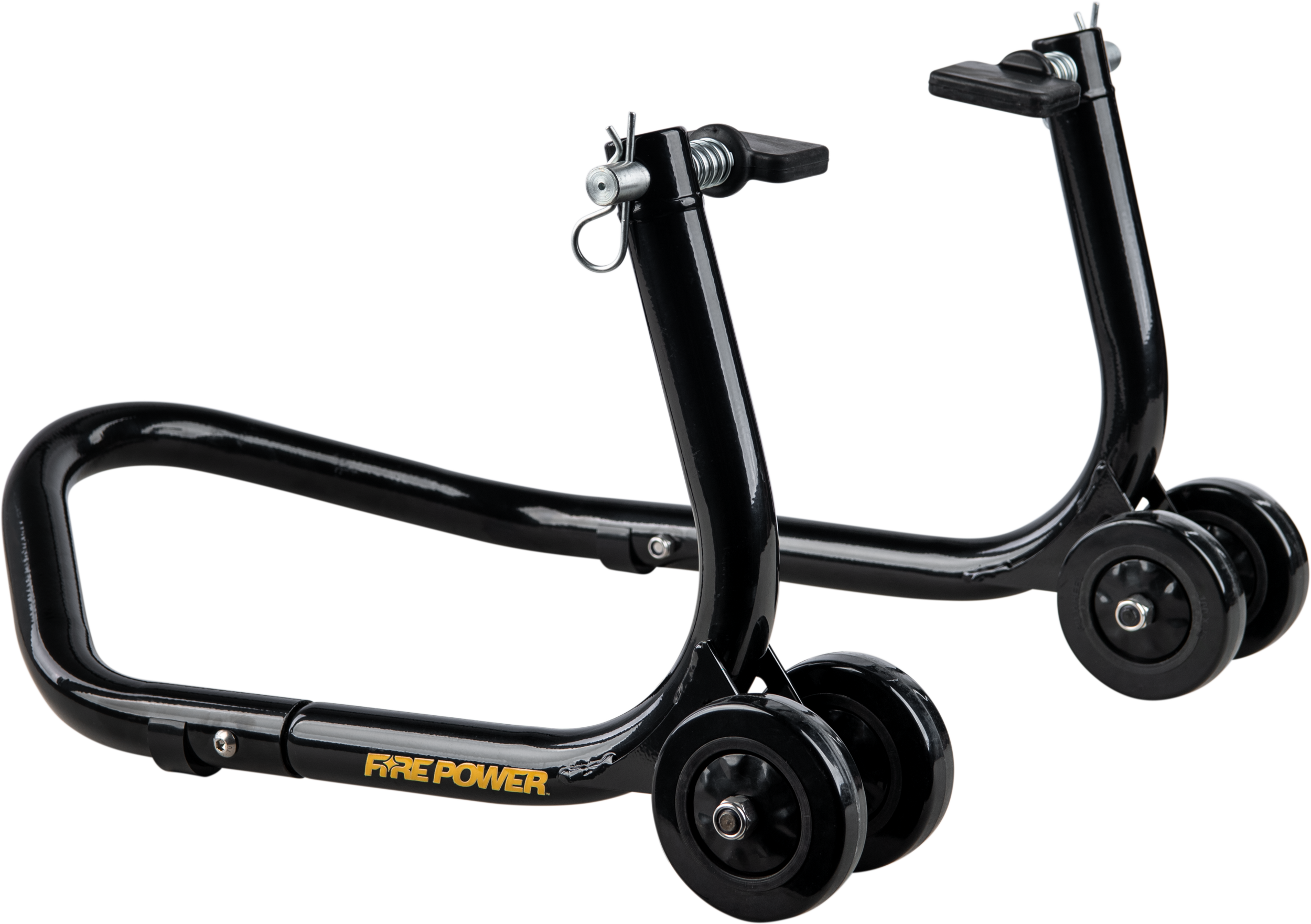 Fire Power Fire Power Paddock Stand Stands/Lifts 56-08200 - Black Front Rear
