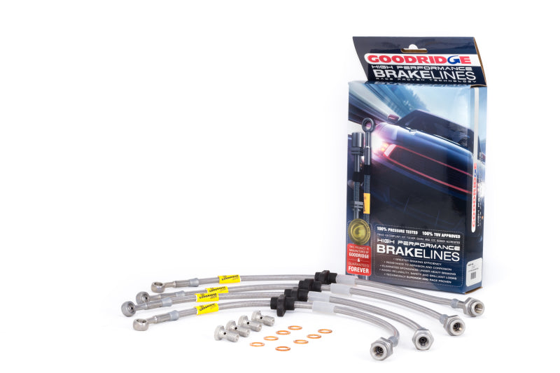 Goodridge 97-01 Honda Prelude Base Model Brake Lines - 20037