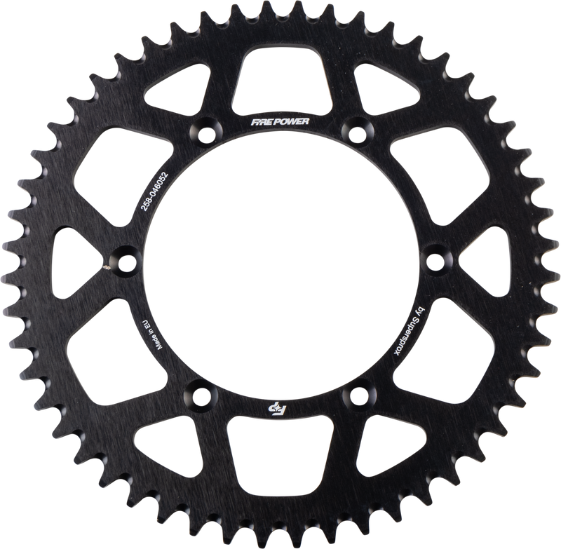 FPA-460-52-BLK Fire Power Rear Sprocket Aluminum 52T Blk