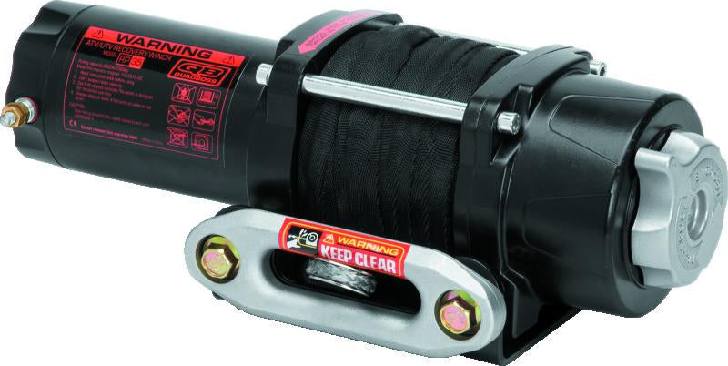 QuadBoss 608703 QuadBoss Winch 3500Lb W/Synthetic Rope - 608703