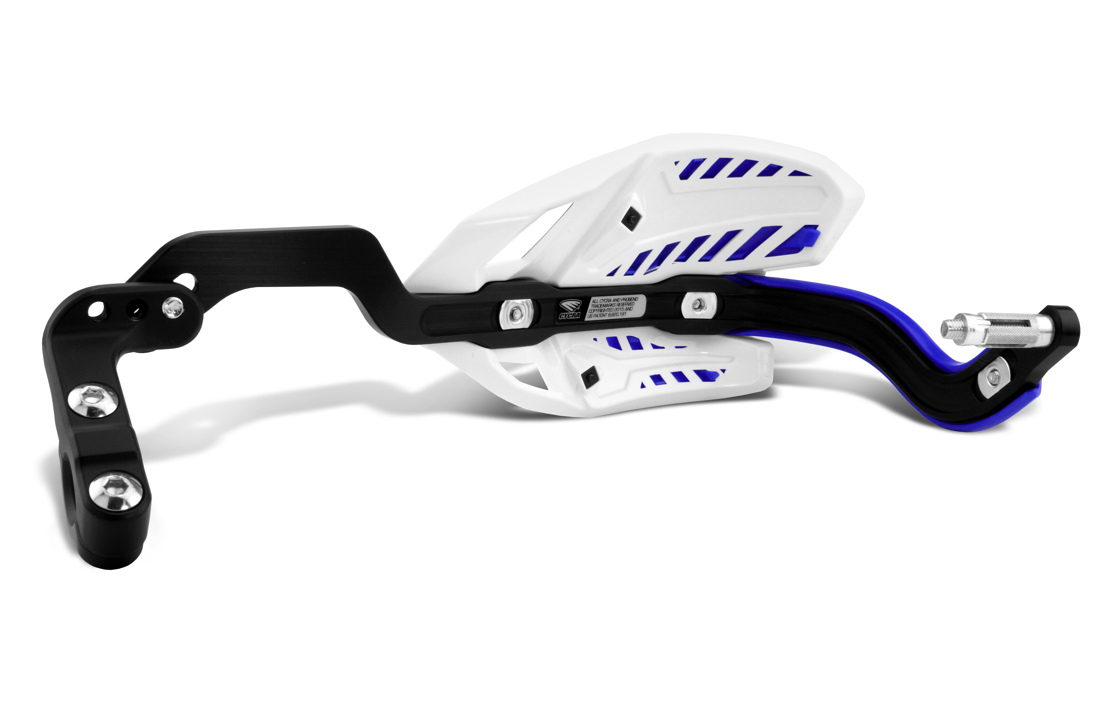 Cycra CRM Wrap Around Handguards 1CYC-7407-62X - White Blue Clamp
