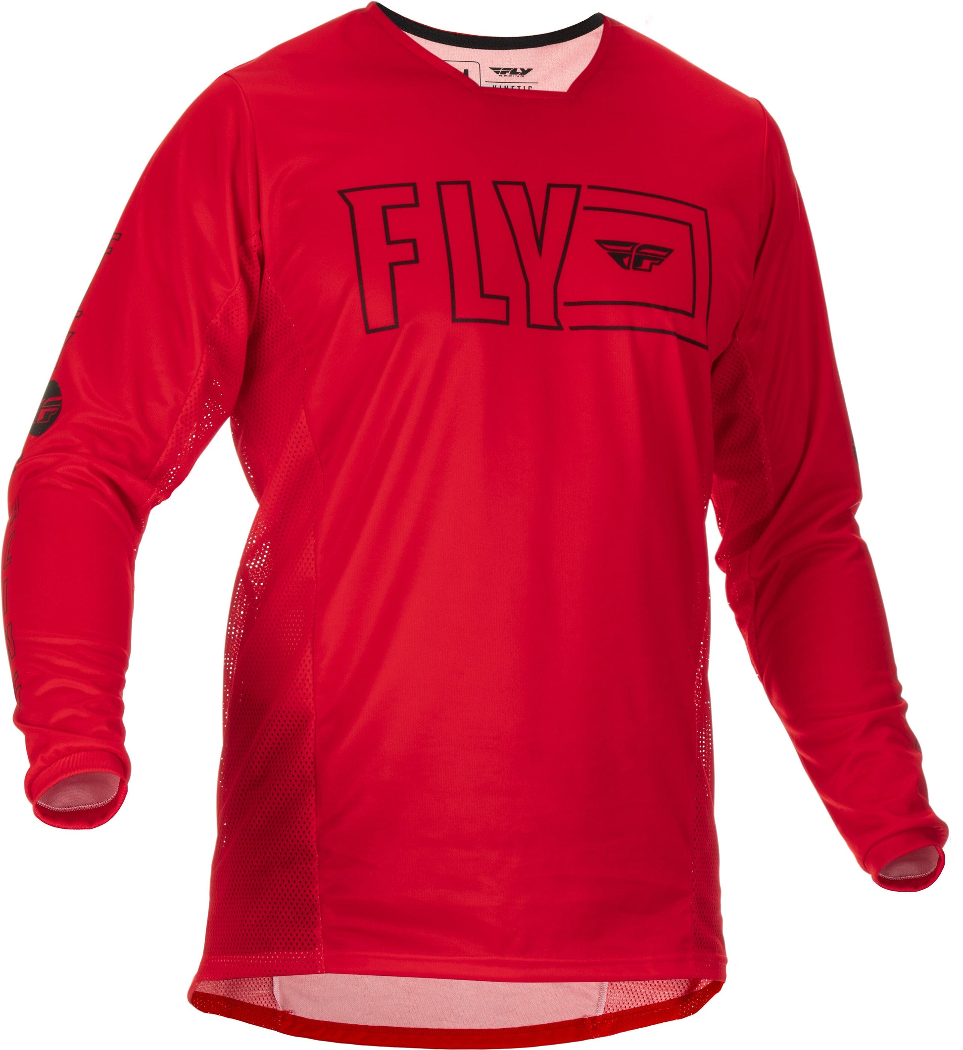 Fly Racing Fly Racing 375-423M Kinetic Fuel Jersey Red/Black Md
