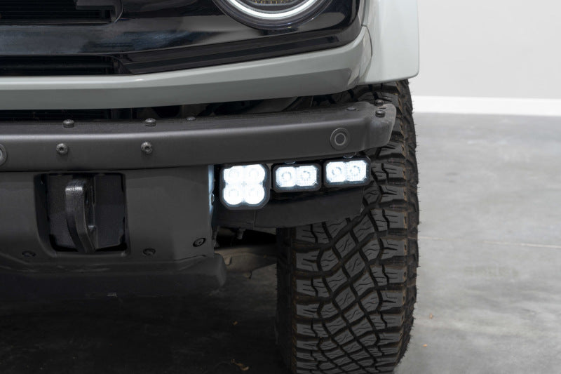 Diode Dynamics 2021 Ford Bronco Stage Series Fog Pocket Kit - White Pro - DD7180