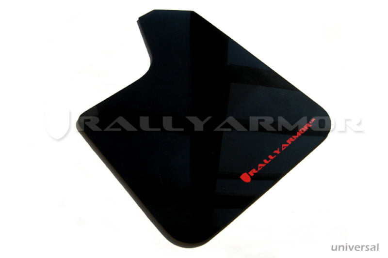 Rally Armor MF12-UR-BL/WH Rally Armor Universal UR Mud Flap Blue logo