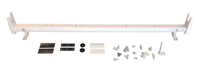 FCLR007W Trailfx Van Rack 1 Bar Non Rg Mount White - Ladder Extension