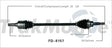 FD-8157 Trakmotive New Cv Axle - Shaft