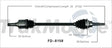 FD-8158 Trakmotive New Cv Axle - Shaft