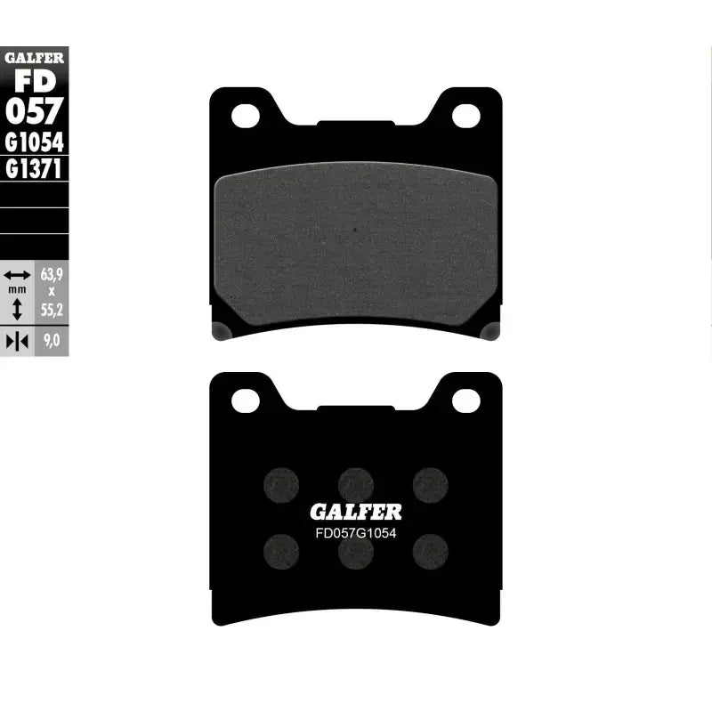 FD057G1054 Brake Pads Semi Metallic Fd057g1054 - Semi-Metallic