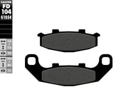 FD104G1054 Brake Pads Semi Metallic Fd104g1054 - Semi-Metallic