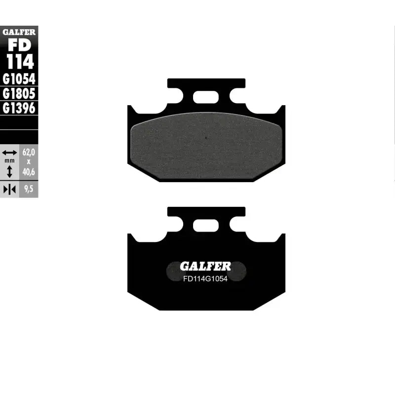 FD114G1054 Brake Pads Semi Metallic Fd114g1054 - Semi-Metallic