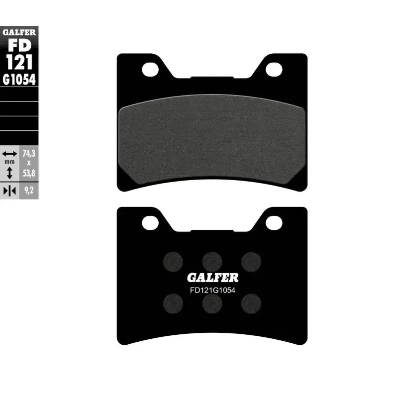 FD121G1054 Brake Pads Semi Metallic Fd121g1054 - Semi-Metallic