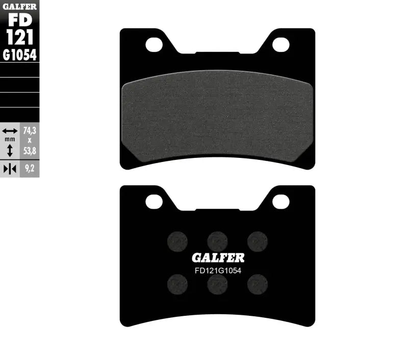 FD121G1054 Brake Pads Semi Metallic Fd121g1054 - Semi-Metallic