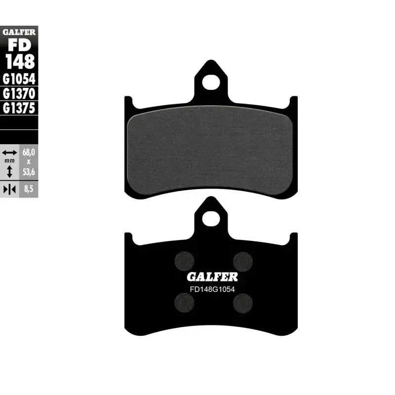 FD148G1054 Brake Pads Semi Metallic Fd148g1054 - Semi-Metallic