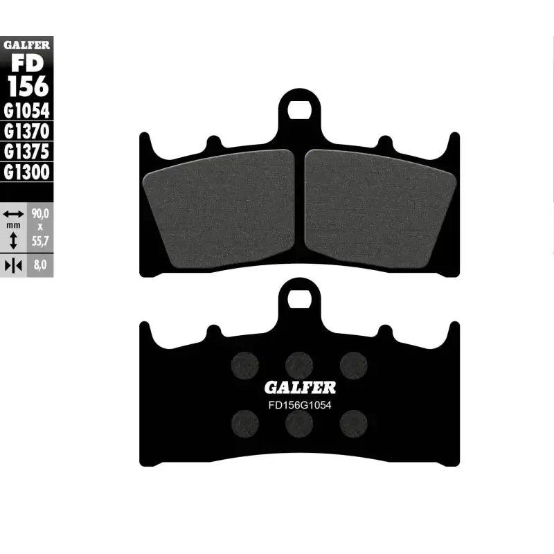 FD156G1054 Brake Pads Semi Metallic Fd156g1054 - Semi-Metallic