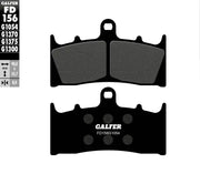 FD156G1054 Brake Pads Semi Metallic Fd156g1054 - Semi-Metallic