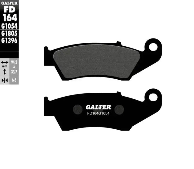 FD164G1054 Brake Pads Semi Metallic Fd164g1054 - Semi-Metallic