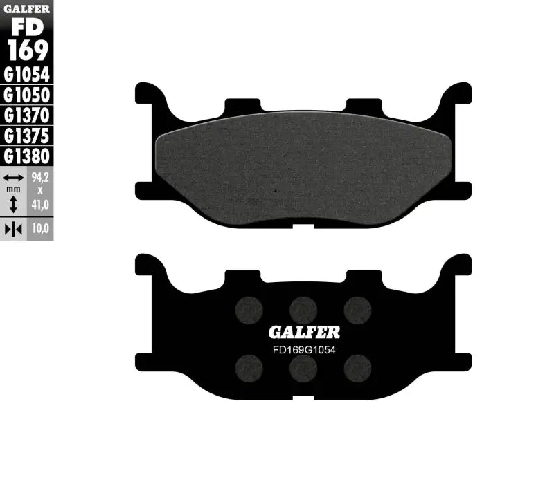 FD169G1054 Brake Pads Semi Metallic Fd169g1054 - Semi-Metallic