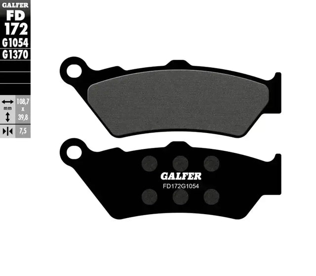 FD172G1054 Brake Pads Semi Metallic Fd172g1054 - Semi-Metallic