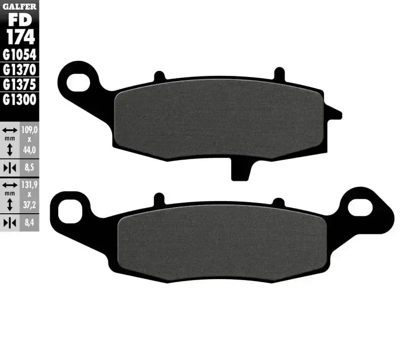 FD174G1054 Brake Pads Semi Metallic Fd174g1054 - Semi-Metallic