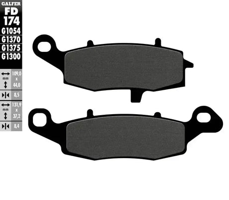 FD174G1054 Brake Pads Semi Metallic Fd174g1054 - Semi-Metallic