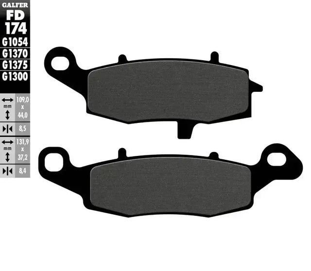 FD174G1054 Brake Pads Semi Metallic Fd174g1054 - Semi-Metallic
